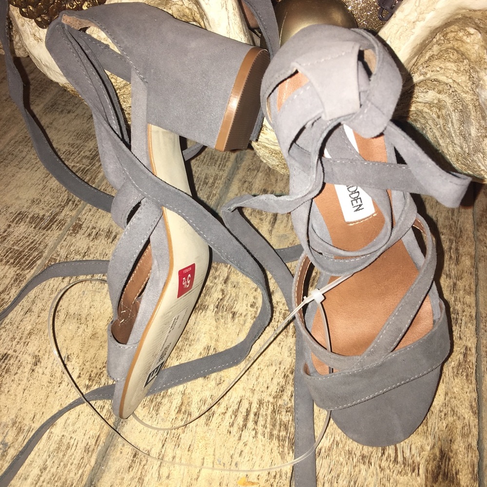 HOST PICK🌟Steve Madden Isabel tie up suede sandal - Picture 7 of 8